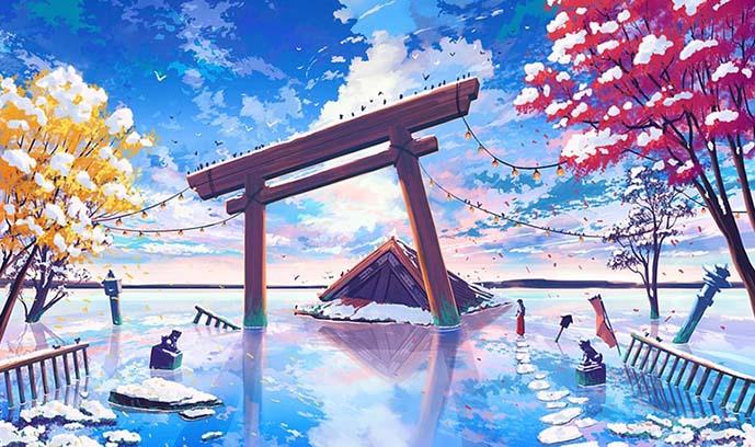 【画师推荐】日本画师磯部トースト的作品插画分享