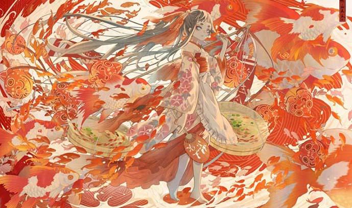 【画师推荐】日本的漫画师七原しえ绘画作品欣赏