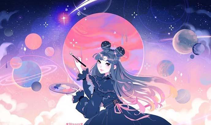 【画师推荐】人物插画艺术家vickisigh绘画作品欣赏