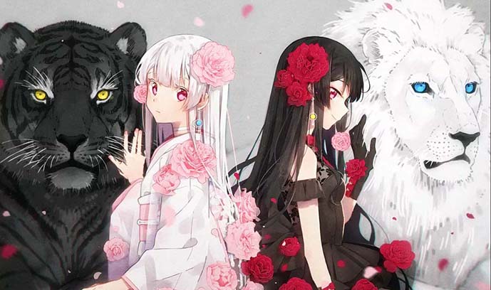 【画师推荐】韩国画师hakusai的作品