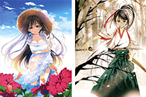 「画集」姫繰三六五画集 二〇一七年版 下巻 [192P]