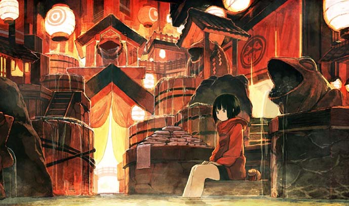 【画师推荐】画师キツネ的作品欣赏