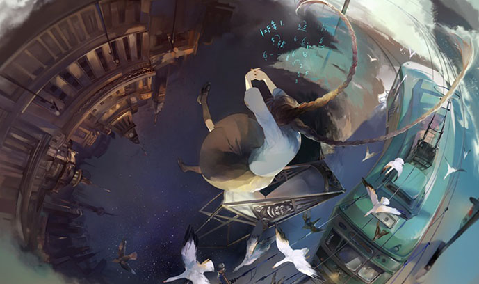 【画师推荐】中国画师nineo的作品欣赏