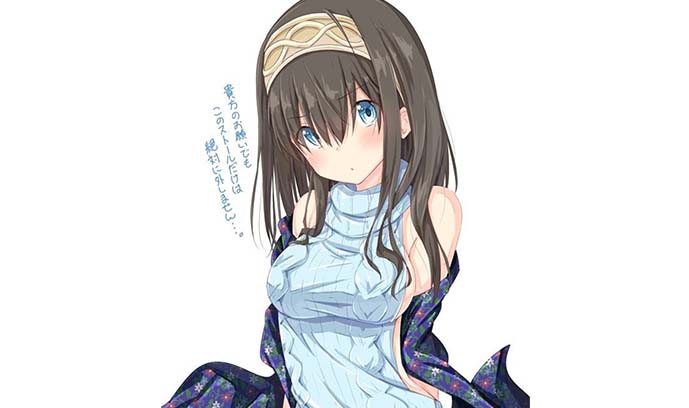 【画师推荐】画师茶みらい鷺沢文香作品欣赏