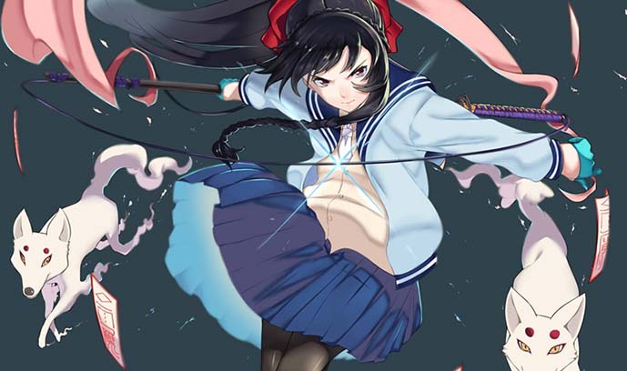 【画师推荐】日本画师廃狼的作品分享