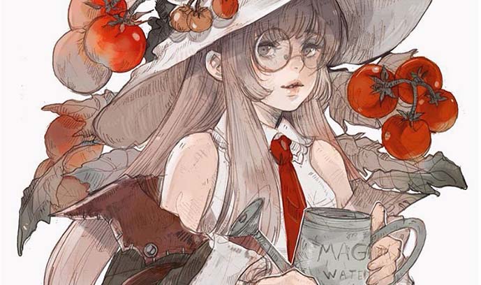 【画师推荐】自由职业艺术家Hamidah Hamadah的作品欣赏
