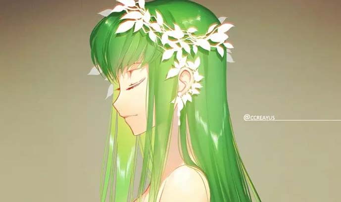 【画师推荐】最强C.C.控。画师嵐月的作品欣赏