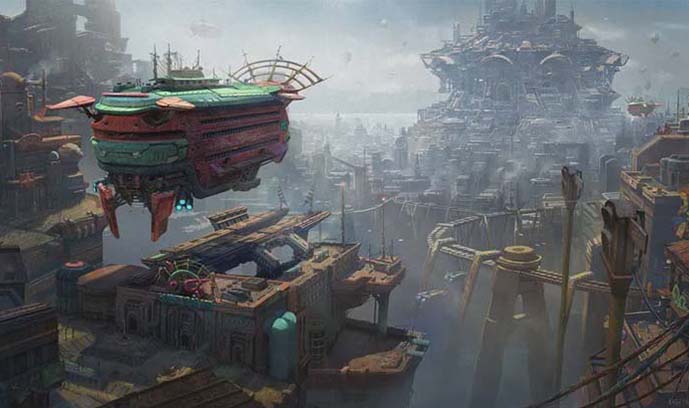 【画师推荐】日本画师Masashi・K的品欣赏