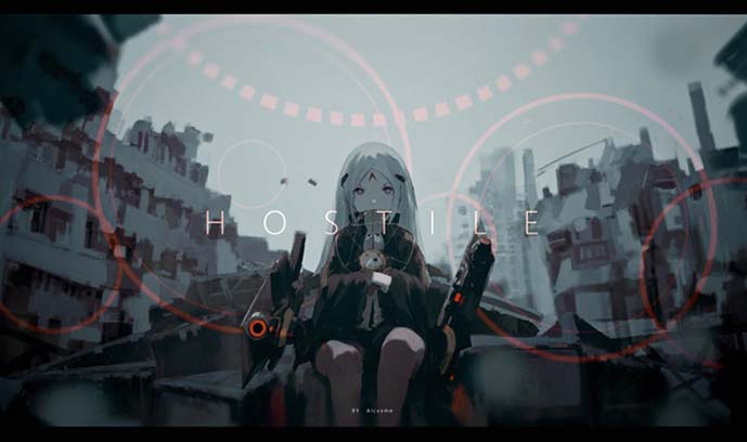 【画师推荐】中国画师Alcxome的插画作品欣赏