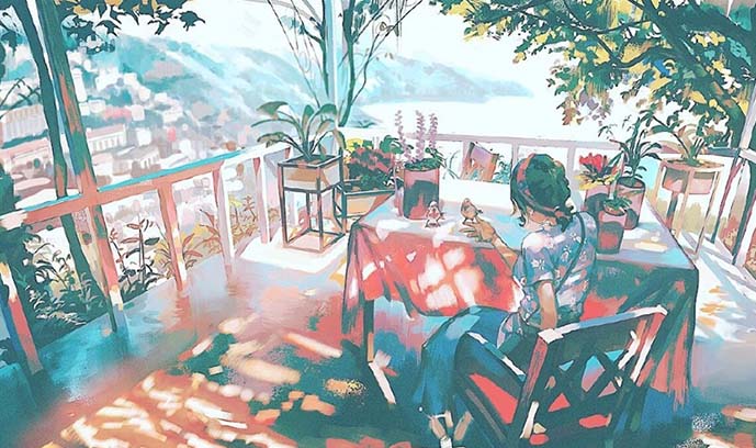 【画师推荐】美国风景画师Klegs的插画作品欣赏
