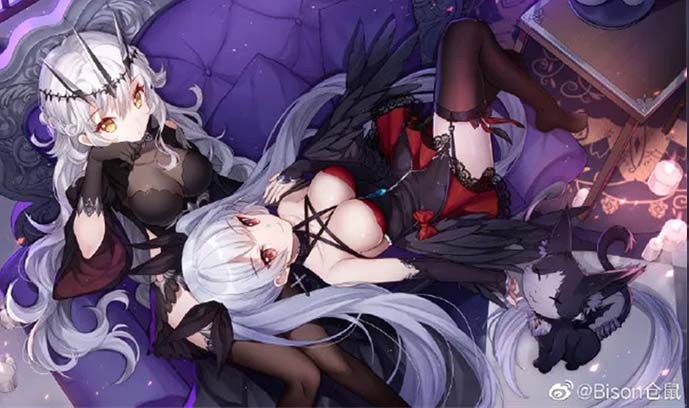 【画师推荐】萌妹画师Bison倉鼠太太作品分享