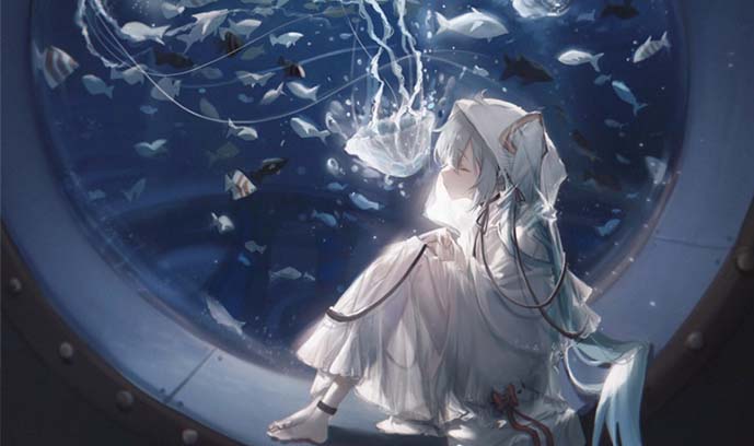 【画师推荐】中国画师紺屋鴉江的作品分享
