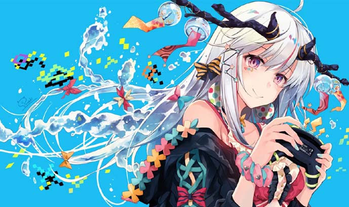 【画师推荐】日本画师Y u z u K i的作品欣赏