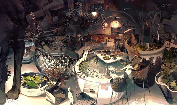 【画师推荐】日本画师くっか的作品欣赏