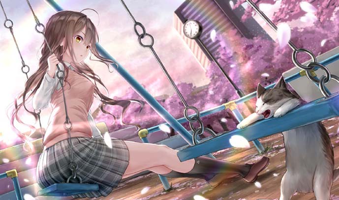【画师推荐】日本画师徒歩的最新作品分享