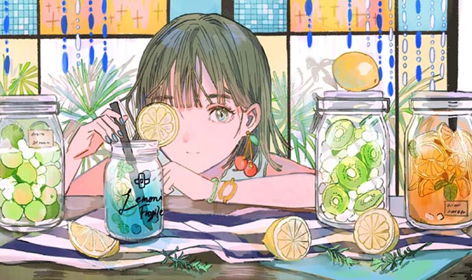 【画师推荐】日本画师淵゛的作品分享