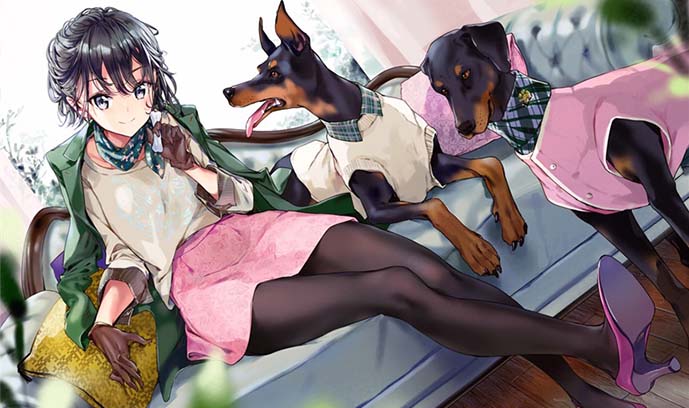 【画师推荐】日本画师Tiv的插画作品分享