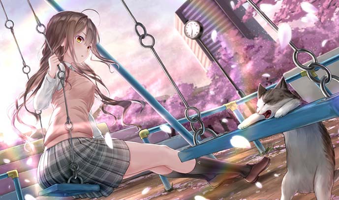 【画师推荐】日本画师徒歩的作品分享