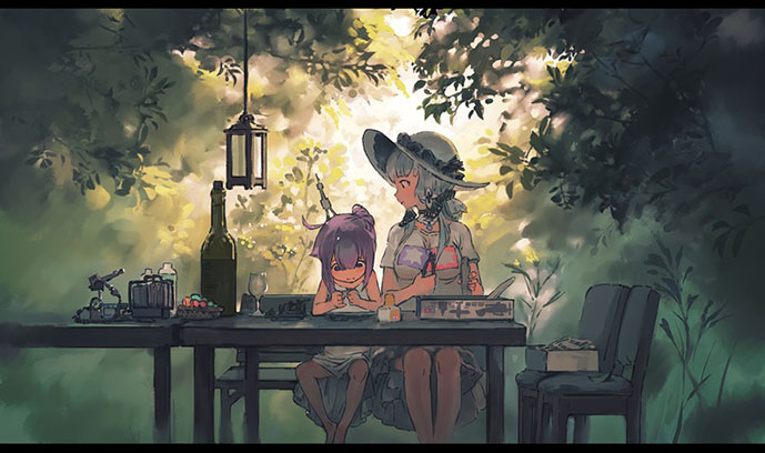 【画师推荐】日本画师リアス的插画分享