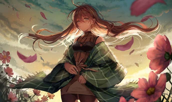 【画师推荐】日本画师大熊まい/MaiOkuma的插画分享